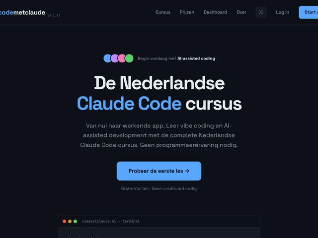 CodeMetClaude.nl